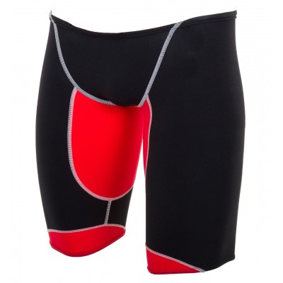 MOSCONI TRIGGER mens competition jammer black/red FINA
