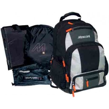 Mosconi HYDRO BACKPACK practical 50L backpack even for swimmers