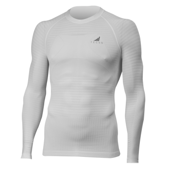 TECSO BREEZE ultra light thermo T-shirt with long sleeves SU1003 white